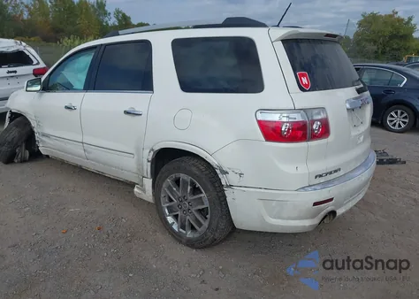 2012 GMC Acadia Denali из США, поврежденный, VIN 1GKKVTED0CJ220281